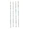 12 Pack: Multicolor Faceted Glass Rondelle Beads, 3mm by Bead Landing™